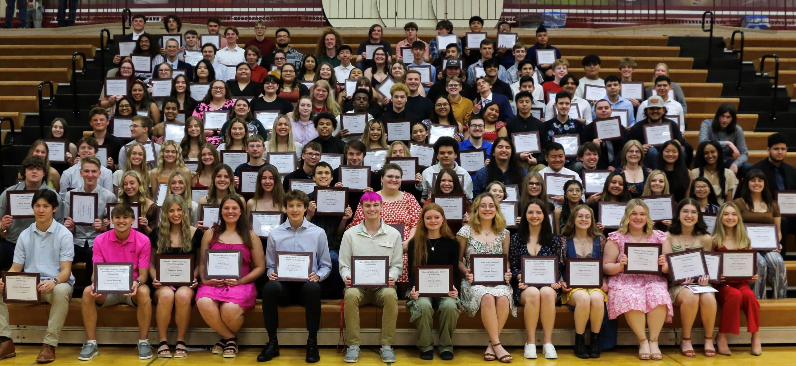 Scholarship group photo cropped 2023